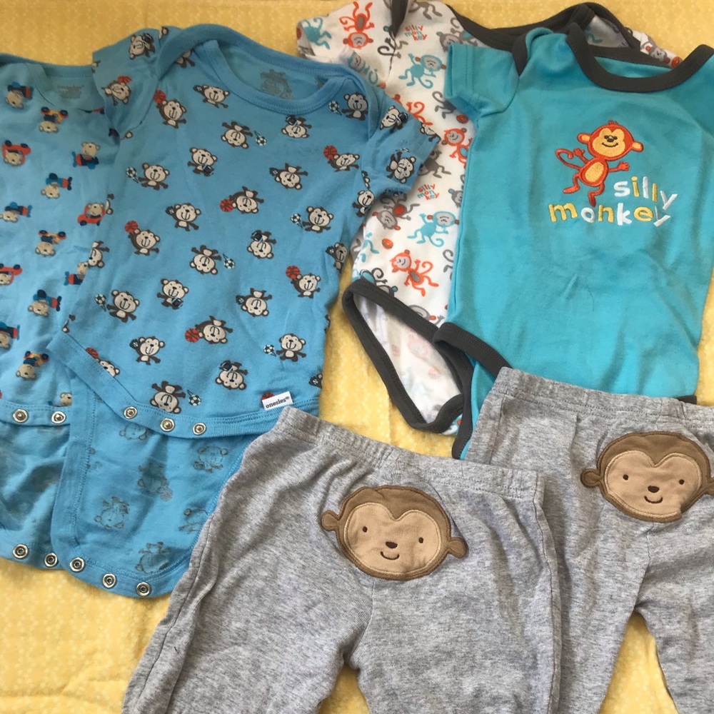 6-9 Month Baby Monkey Lot